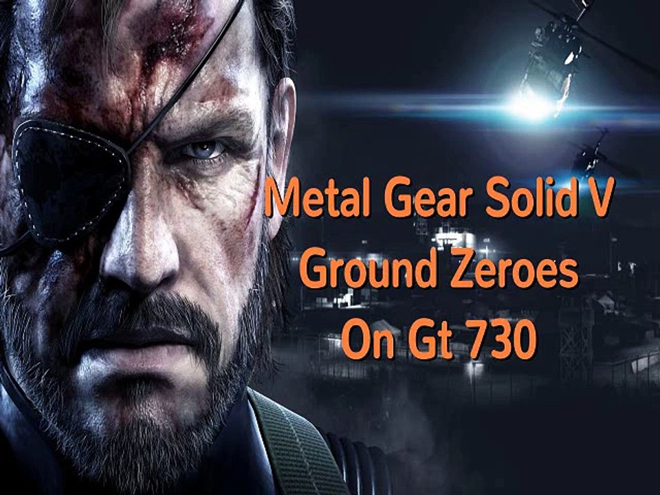 Metal Gear Solid V Ground Zeroes