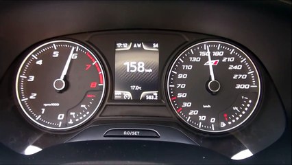 2015 Seat Leon Cupra (355 HP) Acceleration 0-250 km-h - Copy