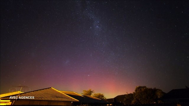 Une aurore australe spectaculaire capturée en timelapse