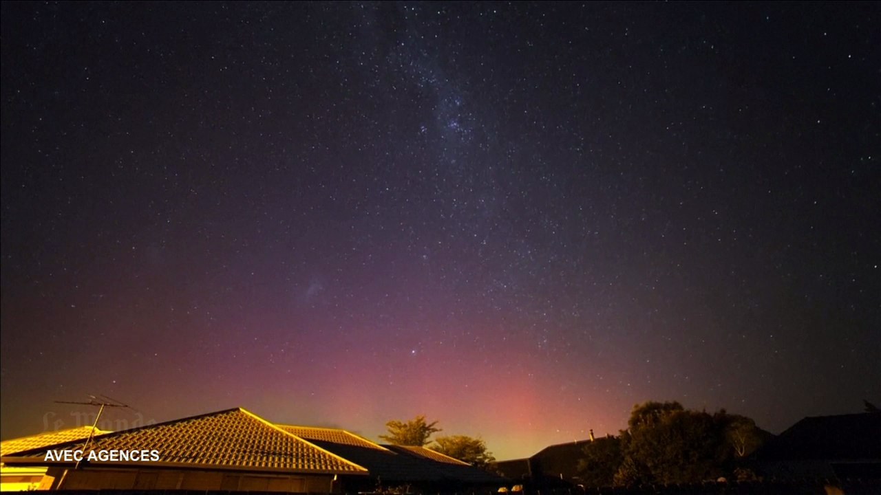 Une aurore australe spectaculaire capturée en timelapse