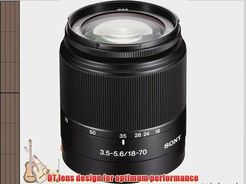 Sony DT 18-70mm f/3.5-5.6 Aspherical ED Standard Zoom Lens for Sony Alpha Digital SLR Camera