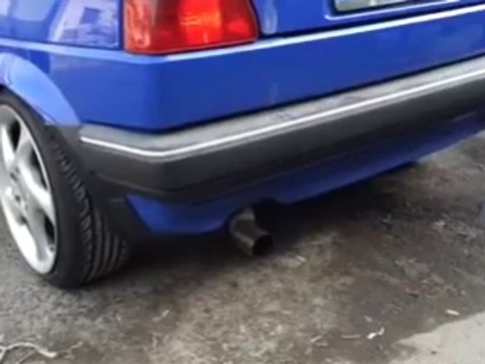 VW GOLF 2 G60 SOUND