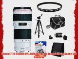 Canon EF 70-200mm f/4L USM Telephoto Zoom Lens for Canon SLR Cameras