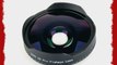 Neewer 0.3X Baby Death 37mm Fisheye Lens with Built-in Detachable MACRO Lens for Digital Video