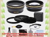 Pro Series 58mm 0.43x Wide Angle Lens   2.2x Telephoto Lens   3 Pieces Filter Sets with Deluxe