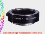 Tamron AF 1.4x Teleconverter for Canon Mount Lenses (020FCA)