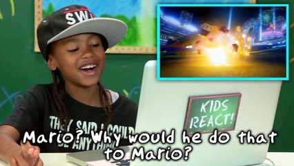 Kids React to Luigi Death Stare