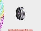 Sony Alpha 16mm F2.8 Wide-Angle E-Mount Lens for NEX-5 NEX-3 | SEL16F28 [International Version