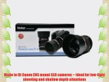 Vivitar 85mm f/1.8 Portrait Lens (for Canon EOS Cameras)