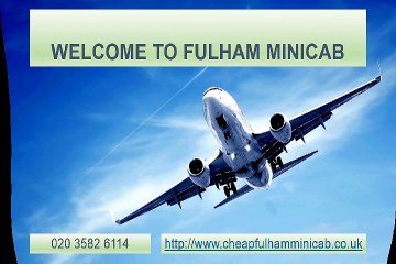 Quote Taxi in Fulham minicab