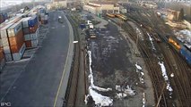 Coal Train Derails - Czech Republic