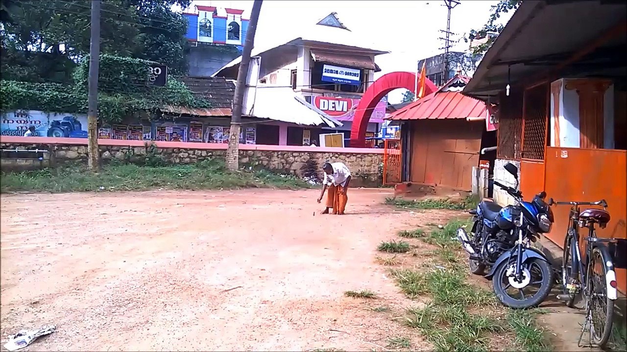 Blasting Crackers in a Temple