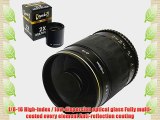 Opteka 500mm / 1000mm High Definition Mirror Telephoto Lens for Pentax K-30 K-2 K-M K-5 K-R