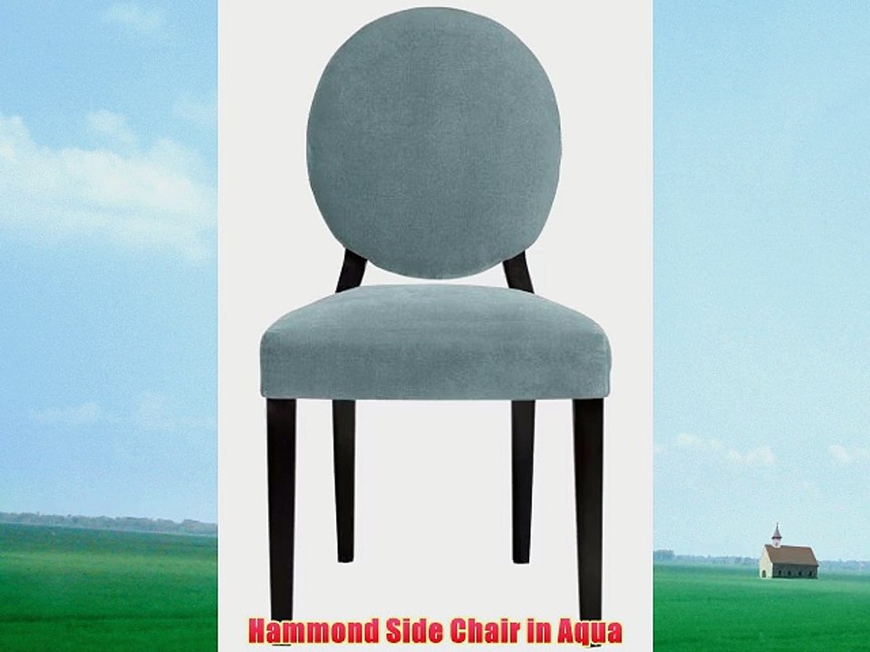 Hammond Side Chair in Aqua