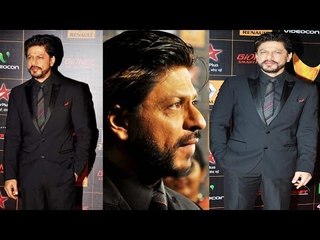 Shah Rukh Khan In New Dashing Look @ Star Guild Awards 2014