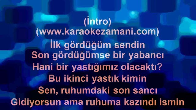 Abdullah Özdoğan - Sonsuza Kadar - 2009 TÜRKÇE KARAOKE