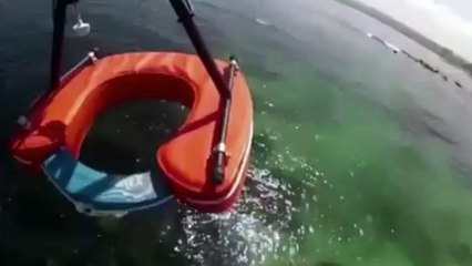 Ya están aquí los drones salvavidas