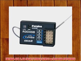 FUTABA 4PX 2.4G FASST/TFHSS/SFHSS w/R304SB FUTK4905