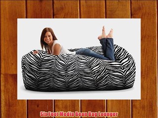Six Foot Media Bean Bag Lounger