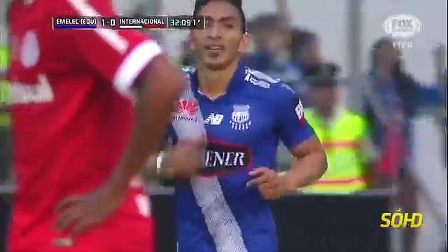Emelec-EQU 1 x 1 Internacional - Libertadores 2015 - 18_03_2015‬ - Gols - HD