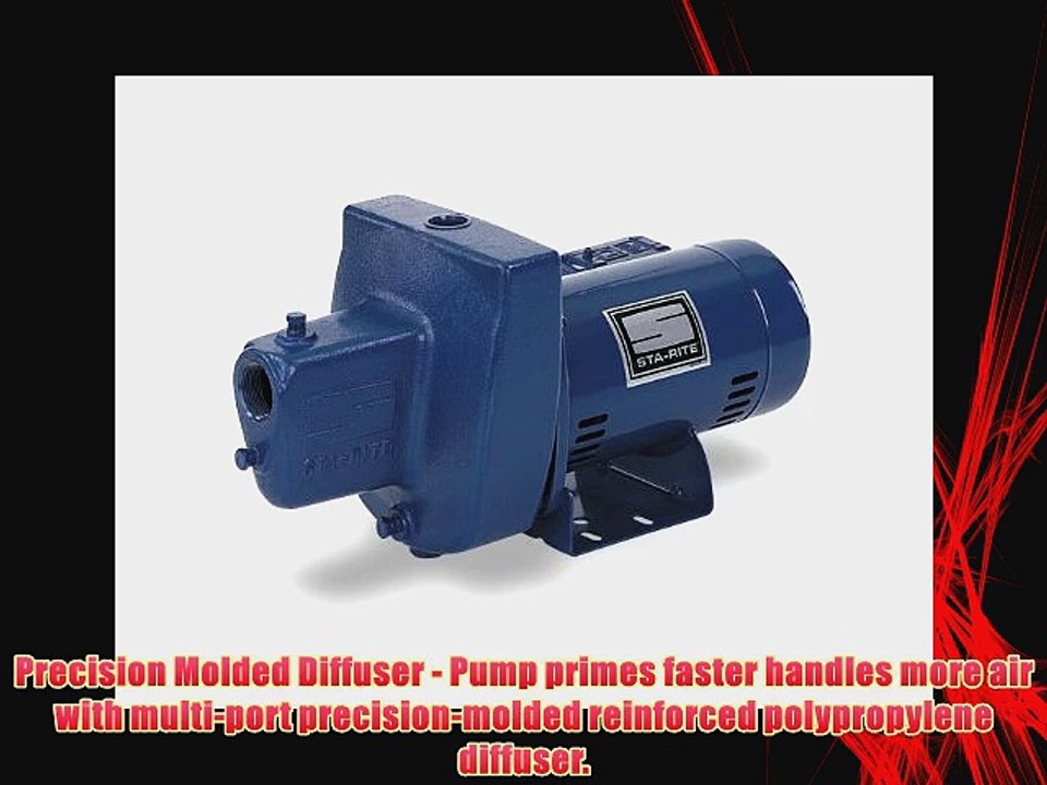 STA-Rite SND-L Shallow Well Jet Pump 3/4HP 115/230V