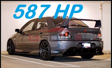 TESTS. LANCER EVO 8   587 HP       gt6
