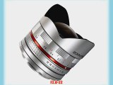 Rokinon 8mm F2.8 Ultra-Wide Fisheye Lens for Samsung NX 28FE8MS-SNX Silver