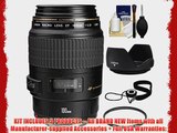 Canon EF 100mm f/2.8 Macro USM Lens with Filter   Lens Hood   Accessory Kit for EOS 6D 70D