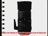 Sigma 135-400mm F4.5-5.6 APO Aspherical Lens for Nikon SLR Cameras