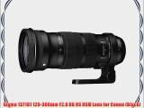 Sigma 137101 120-300mm F2.8 DG OS HSM Lens for Canon (Black)