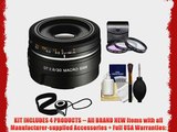 Sony Alpha DT 30mm f/2.8 Macro SAM Lens with 3 UV/FLD/CPL Filter Set   Cleaning Kit