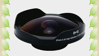 Opteka Platinum Series 0.3X HD Ultra Fisheye Lens for Sony DCR-SR37 SR38 SR40 SR42 SR45 SR46