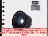 .42x HD Super Wide Angle Panoramic Macro Fisheye Lens For The Canon Digital EOS Rebel T3i Digital