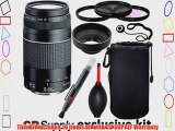 Canon EF 75-300mm f/4-5.6 III Telephoto Zoom Lens for Canon SLR Cameras includes 9pc CD Supply