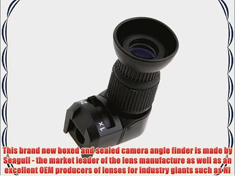 SEAGULL 1x - 2x right view Finder / ANGLE FINDER Viewfinder for Canon NikonPentax Sony Leica