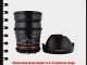 Samyang Cine SYCV35-NEX 35mm T1.5 Aspherical Wide Angle Cine Lens for Sony NEX VDSLR