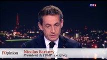 Nicolas Sarkozy : le menu 