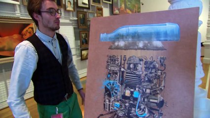 Un tableau Ikea pris pour une oeuvre d'art dans un musée