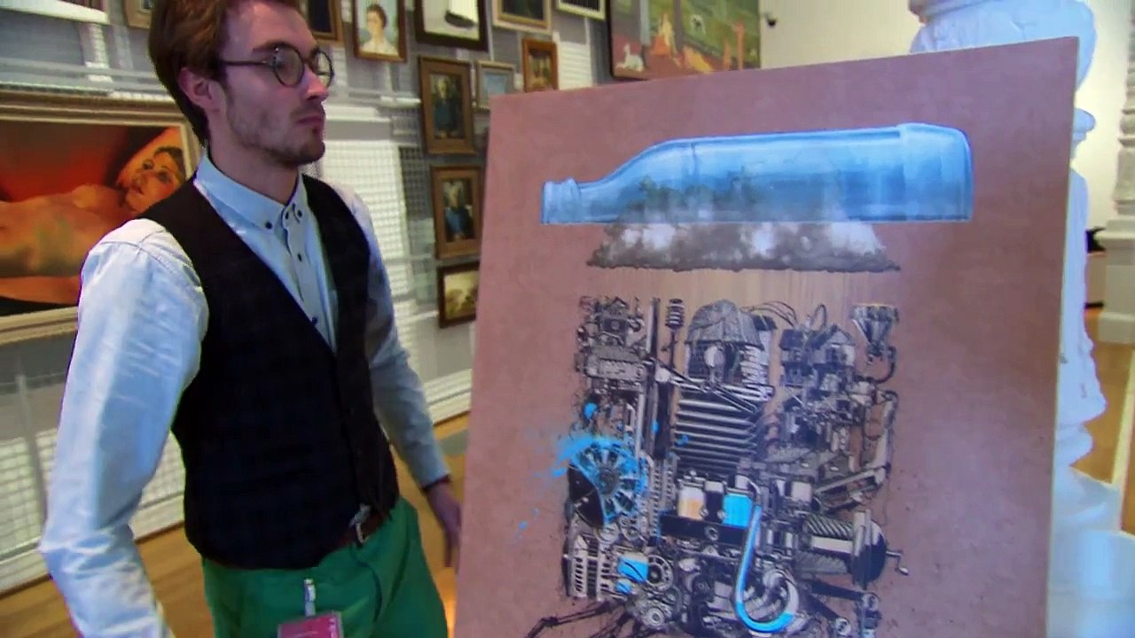 Un tableau Ikea pris pour une oeuvre d'art dans un musée