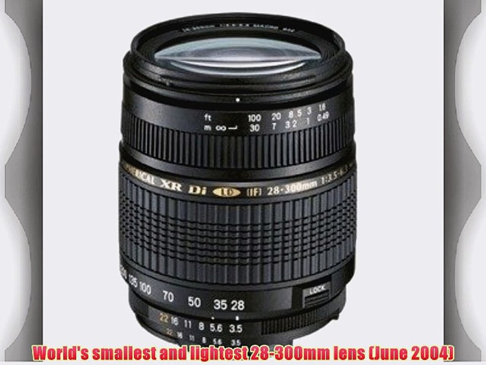 Tamron AF 28-300mm f/3.5-6.3 XR Di LD Aspherical (IF) Macro Ultra Zoom Lens for Pentax Digital