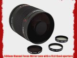 Rokinon 500M-AI 500mm F8.0 Mirror Lens for Nikon