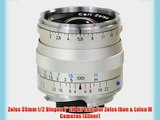 Zeiss 35mm f/2 Biogon T* ZM MF Lens for Zeiss Ikon