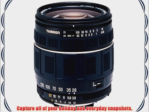 Tamron Autofocus 28-200mm f/3.8-5.6 XR Aspherical (IF) Lens for Canon SLR Cameras (Black)
