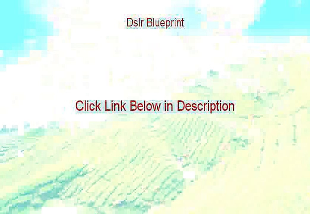 Dslr Blueprint PDF Free [Instant Download 2015]