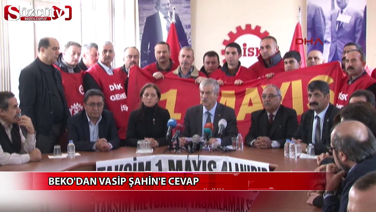 Beko'dan Vasip Şahin'e cevap