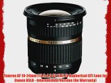 Tamron AF 10-24mm f/3.5-4.5 SP Di II LD Aspherical (IF) Lens for Canon DSLR - International