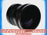 Opteka HD2 0.20X Professional AF Fisheye Lens for Canon EOS 60D 50D 40D 30D 20D 7D 6D 5D 1D