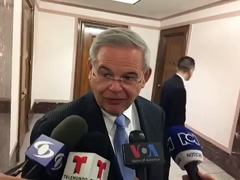 Robert Menéndez: Las sanciones en contra de elementos de Maduro no es contra de Venezuela
