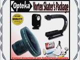 Opteka Deluxe Vortex Skaters Package (Includes the Opteka Platinum Series 0.2X HD Panoramic