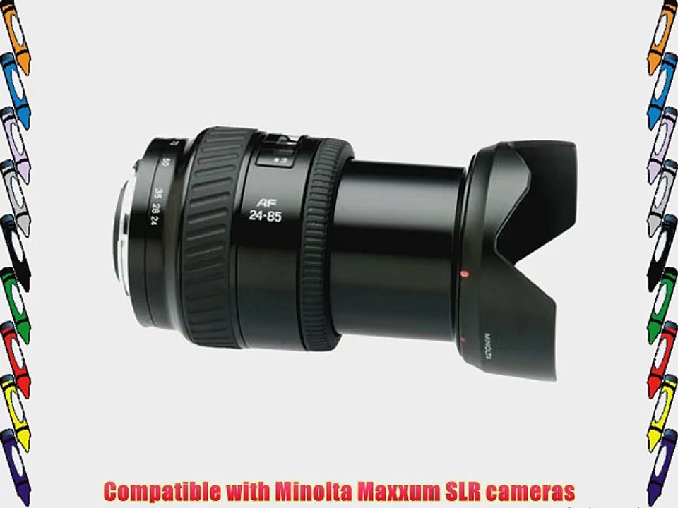 Minolta Maxxum 24mm-85mm f3.5-4.5 Zoom Lens